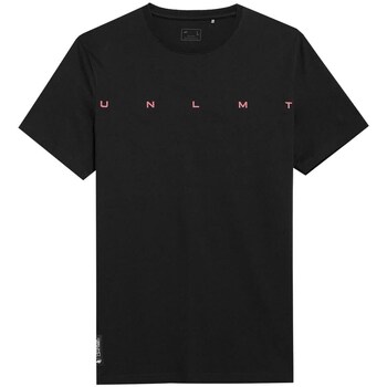 Clothing Men Short-sleeved t-shirts 4F SS23TTSHM305GBOKACZER Black