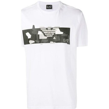 Clothing Men Short-sleeved t-shirts Emporio Armani 3GPT09PJT7Z White