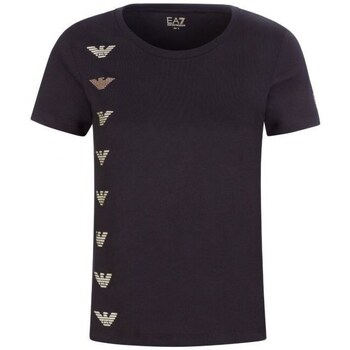 Clothing Women Short-sleeved t-shirts Emporio Armani 3LTT12TJFJZ0200 Black