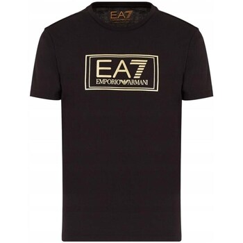 Clothing Men Short-sleeved t-shirts Emporio Armani 6HPT51PJM9Z Black