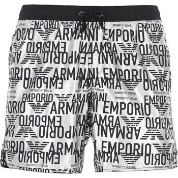 Clothing Men Cropped trousers Emporio Armani 2117401P426 Silver