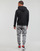 Clothing Men Track tops Polo Ralph Lauren VESTE DE SURVETEMENT AVEC BANDES Black