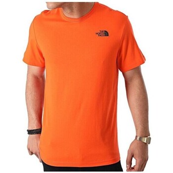 Clothing Men Short-sleeved t-shirts The North Face redbox Tee Orange
