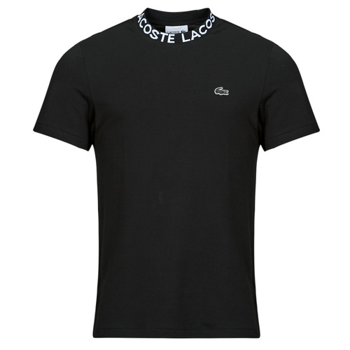 Clothing Men Short-sleeved t-shirts Lacoste TH7488 Black