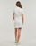 Clothing Women Short Dresses Lacoste EF7252 Beige