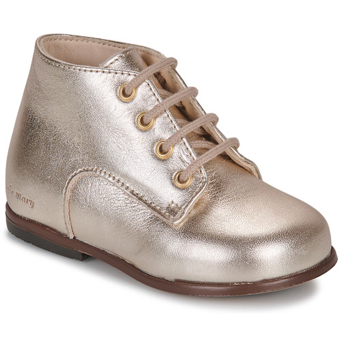 Shoes Children Hi top trainers Little Mary MILOTO Gold
