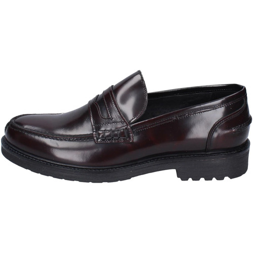 Shoes Men Loafers Bruno Verri BC557 Bordeaux