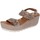 Shoes Women Sandals Femme Plus BC583 Brown