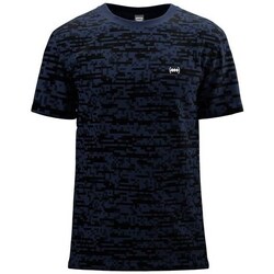 Clothing Men Short-sleeved t-shirts Monotox MX22044 Navy blue, Black