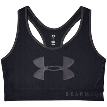 Clothing Women Short-sleeved t-shirts Under Armour Mid Keyhole Graphic Black