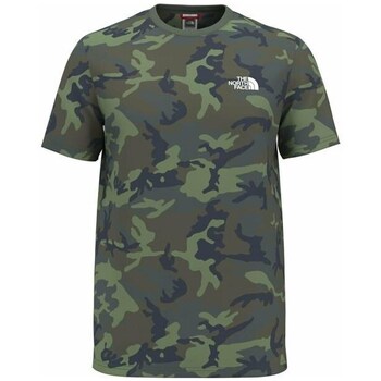 Clothing Men Short-sleeved t-shirts The North Face M SS Simple Dome Tee Olive