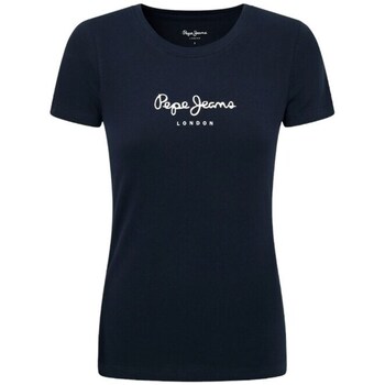 Clothing Women Short-sleeved t-shirts Pepe jeans NEW VIRGINIA SS N FUTURE Marine