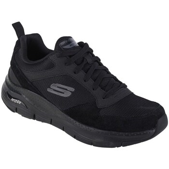 Shoes Men Low top trainers Skechers Arch Fit Servitica Black
