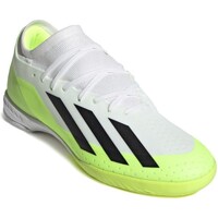 Shoes Men Football shoes adidas Originals X Crazyfast.3 Indoor Celadon, White