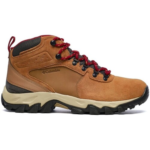 Shoes Men Mid boots Columbia Newton Ridge Plus II Waterproof Brown
