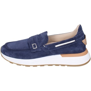 Shoes Men Loafers Moma BC818 4FS413-CRPG Blue