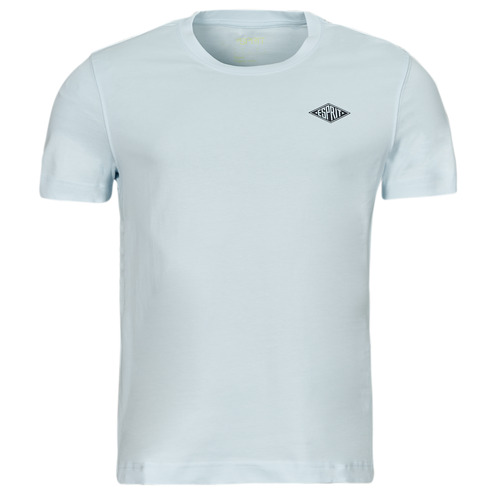 Clothing Men Short-sleeved t-shirts Esprit OCS AW CN SSL Blue / Sky
