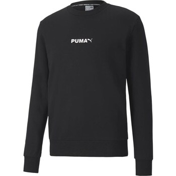 Clothing Men Sweaters Puma Avenir Graphic Crew Black