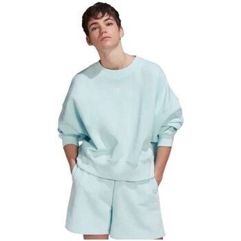 Clothing Women Sweaters adidas Originals Adicolor Essentials Fleece Blue
