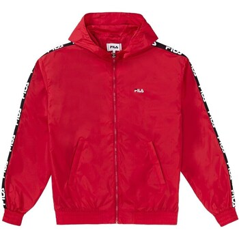 Clothing Men Jackets Fila Tacey Tape Wind Jacket Red