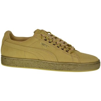 Shoes Women Low top trainers Puma Suede Classic X Chain Brown