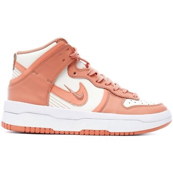 Shoes Women Mid boots Nike Wmns Dunk High UP White, Pink