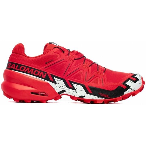 Shoes Men Running shoes Salomon Speedcross 6 Gtx Red