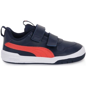Shoes Children Low top trainers Puma 02 Multiflex Sl V Inf Marine