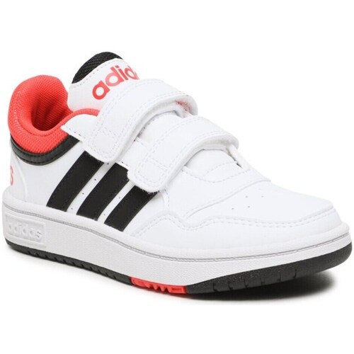 Shoes Children Low top trainers adidas Originals Hoops Lifestyle White