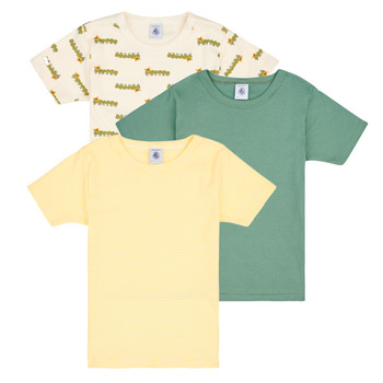 Clothing Boy Short-sleeved t-shirts Petit Bateau A0A8I X3 Multicoloured