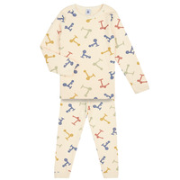 Clothing Boy Sleepsuits Petit Bateau MAMOURS Multicolour