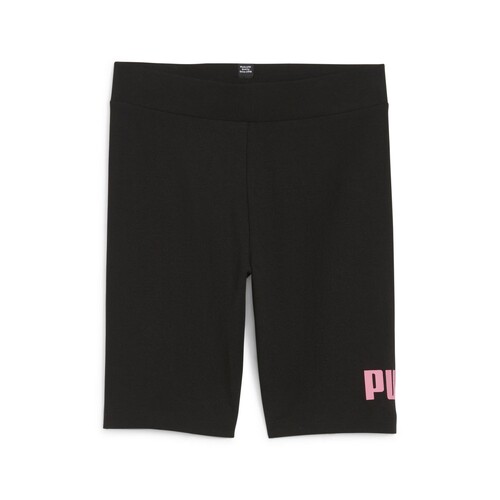 Clothing Girl Shorts / Bermudas Puma ESS LOGO SHORT TIGHTS Black