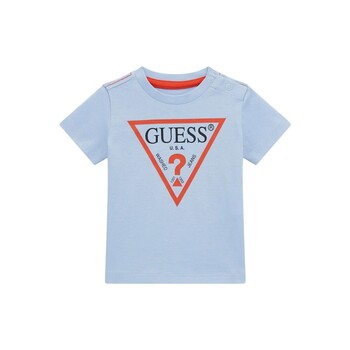 Clothing Boy Short-sleeved t-shirts Guess L73I55 Blue