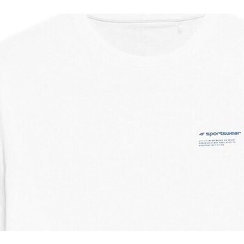 Clothing Men Short-sleeved t-shirts 4F M300 White
