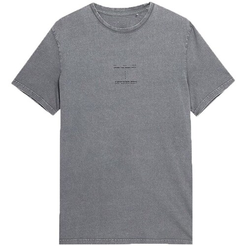 Clothing Men Short-sleeved t-shirts 4F M296 Grey