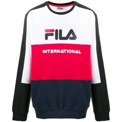 Clothing Men Sweaters Fila Bravo Cut Cew Oversize Red, White, Navy blue