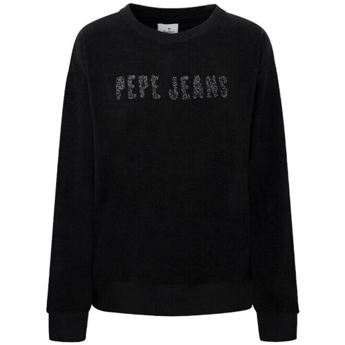 Clothing Women Sweaters Pepe jeans CACEY FUTURE Black