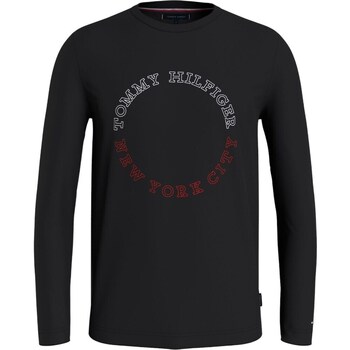 Clothing Men Short-sleeved t-shirts Tommy Hilfiger MW0MW32620BDS Black