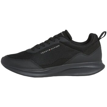 Shoes Men Low top trainers Tommy Hilfiger Sustainable Style Black