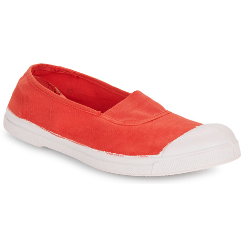 Shoes Women Slip-ons Bensimon TENNIS ELASTIQUE Red