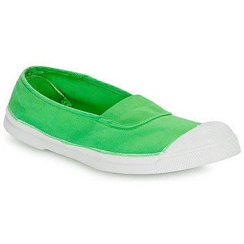 Shoes Women Slip-ons Bensimon TENNIS ELASTIQUE Green