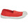 Shoes Girl Low top trainers Bensimon TENNIS ELASTIQUE Red