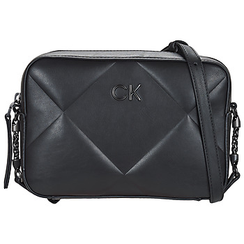 Bags Women Shoulder bags Calvin Klein Jeans RE-LOCK QUILT CAMERA BAG Black