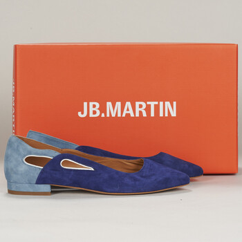 Shoes Women Flat shoes JB Martin THALYA Blue