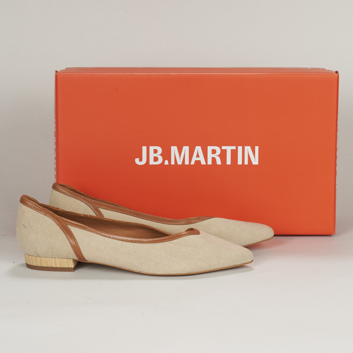 Shoes Women Flat shoes JB Martin TORRENT Beige