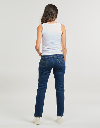 Calvin Klein Jeans WOVEN LABEL RIB TANK TOP White