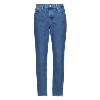 Clothing Women Mom jeans Calvin Klein Jeans MOM JEAN Blue