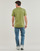 Clothing Men Short-sleeved t-shirts Calvin Klein Jeans LOGO REPEAT TEE Kaki