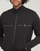 Clothing Men Sweaters Calvin Klein Jeans LOGO REPEAT ZIP THROUGH Black