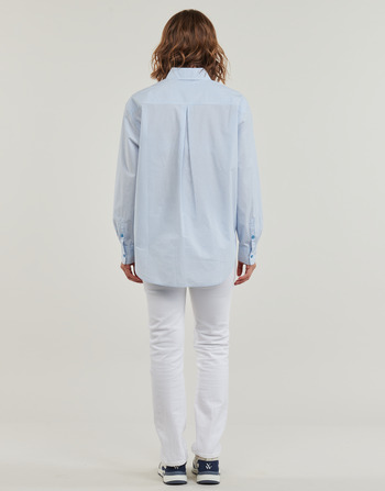 Calvin Klein Jeans WOVEN LABEL RELAXED SHIRT Blue